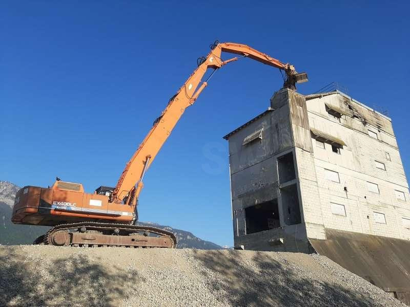 Hitachi EX400LC - هدم: صور 1 Hitachi EX400LC - هدم: صور 1