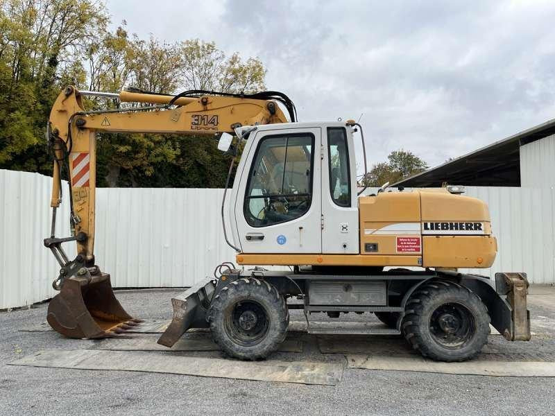 Liebherr A314 Litronic - حفارة على عجلات: صور 3 Liebherr A314 Litronic - حفارة على عجلات: صور 3