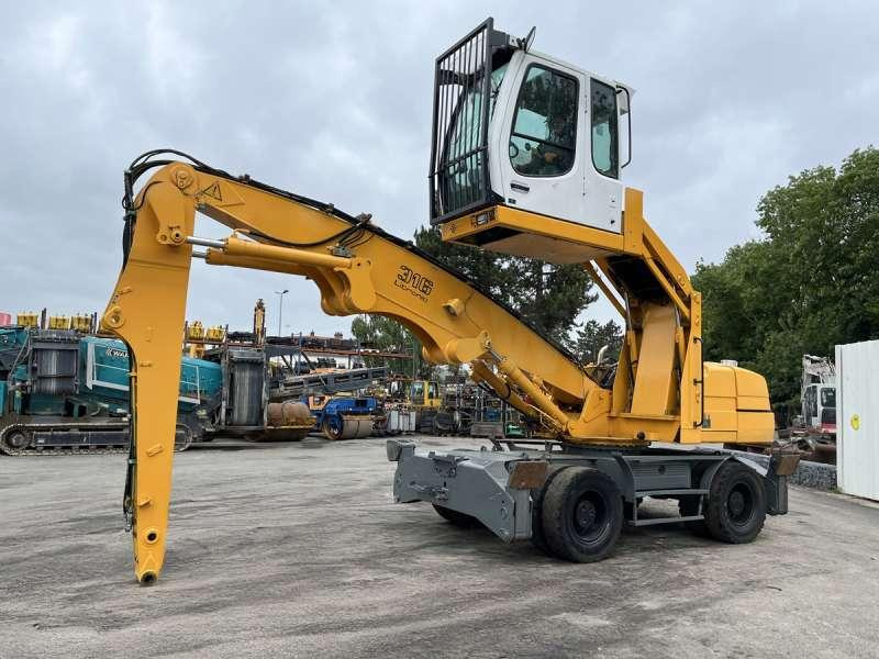 Liebherr Pelle Industrie A316 LITRONIC - حفارة النقل والشحن: صور 3 Liebherr Pelle Industrie A316 LITRONIC - حفارة النقل والشحن: صور 3