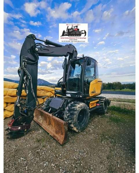 Mecalac 15 MWR - حفارة على عجلات: صور 1 Mecalac 15 MWR - حفارة على عجلات: صور 1