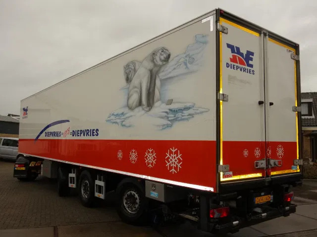 Chereau 3 AXEL,2 ASSENGESTUURD,1 LIFTAS,APK GEKEURD - مبردة نصف مقطورة: صور 4 Chereau 3 AXEL,2 ASSENGESTUURD,1 LIFTAS,APK GEKEURD - مبردة نصف مقطورة: صور 4