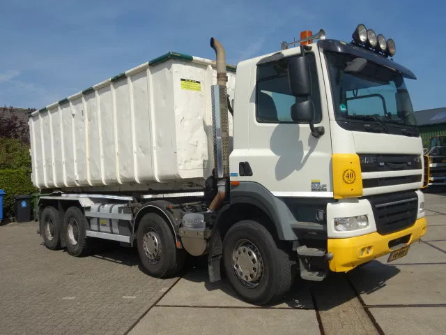 DAF CF 410 8X4 NCH CONTAINER SYSTEEM 32 TON 90 graden silo containers,25 CUB CONTAINER - شاحنة - نظام الكابلات: صور 2 DAF CF 410 8X4 NCH CONTAINER SYSTEEM 32 TON 90 graden silo containers,25 CUB CONTAINER - شاحنة - نظام الكابلات: صور 2