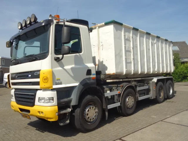 DAF CF 410 8X4 NCH CONTAINER SYSTEEM 32 TON 90 graden silo containers - شاحنة - نظام الكابلات: صور 3 DAF CF 410 8X4 NCH CONTAINER SYSTEEM 32 TON 90 graden silo containers - شاحنة - نظام الكابلات: صور 3