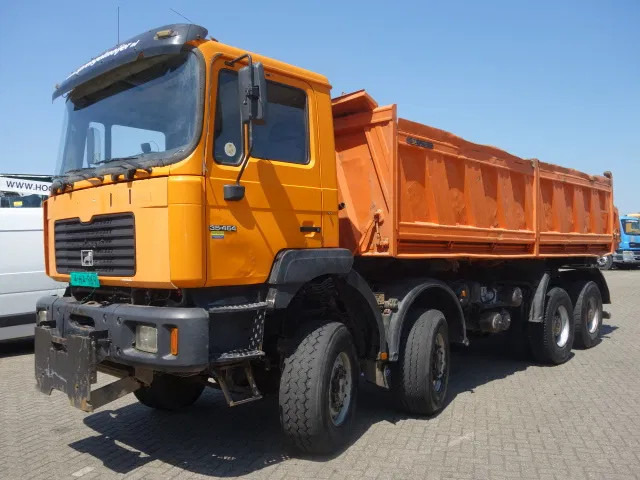 MAN 35-464 8x8 meiller kipper manual diesel pomp - قلابات: صور 1 MAN 35-464 8x8 meiller kipper manual diesel pomp - قلابات: صور 1