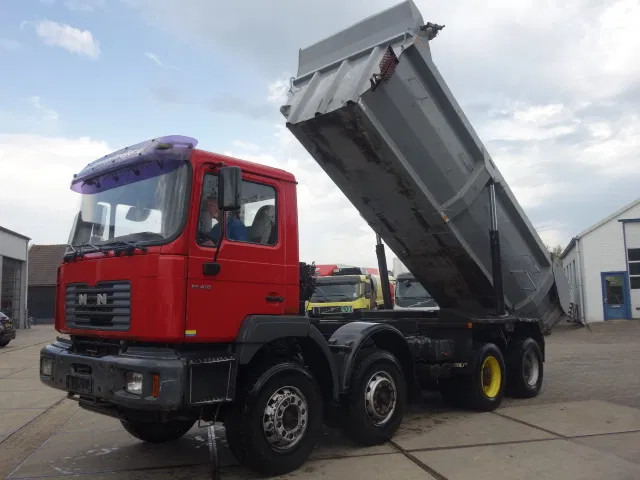 MAN FE 410 8x4 kipper,manual feulpomp,steel kipper - قلابات: صور 1 MAN FE 410 8x4 kipper,manual feulpomp,steel kipper - قلابات: صور 1
