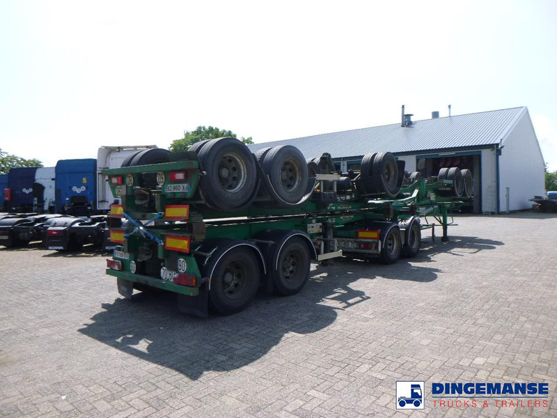 ASCA Stack 4 x container trailer + dolly 20-30-40-45 ft - شاحنات الحاويات/ جسم علوي قابل للتغيير نصف مقطورة: صور 4 ASCA Stack 4 x container trailer + dolly 20-30-40-45 ft - شاحنات الحاويات/ جسم علوي قابل للتغيير نصف مقطورة: صور 4