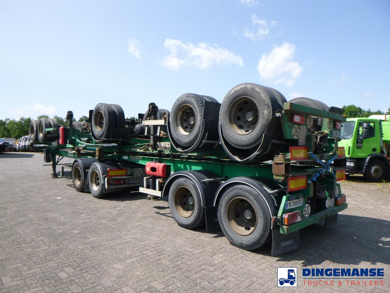 ASCA Stack 4 x container trailer + dolly 20-30-40-45 ft - شاحنات الحاويات/ جسم علوي قابل للتغيير نصف مقطورة: صور 3 ASCA Stack 4 x container trailer + dolly 20-30-40-45 ft - شاحنات الحاويات/ جسم علوي قابل للتغيير نصف مقطورة: صور 3