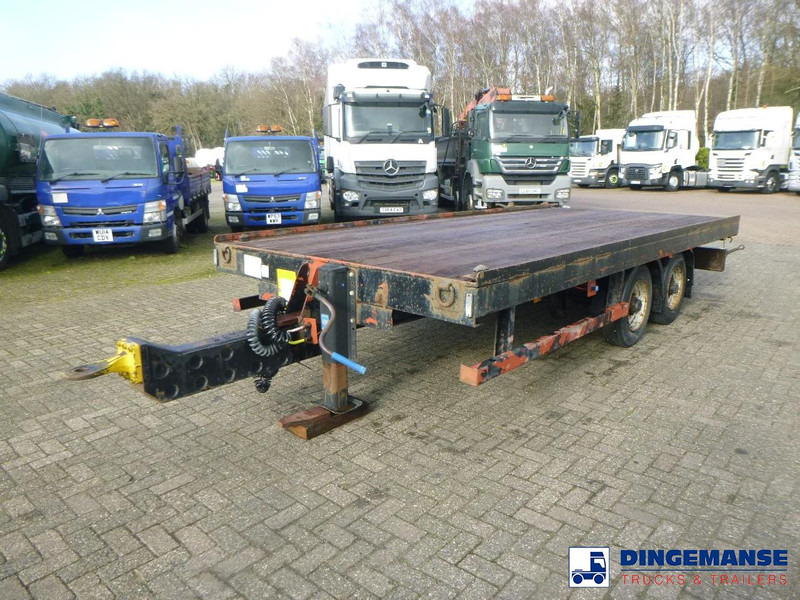 Adcliffe 2-axle drawbar platform trailer 7 t - مقطورات مسطحة: صور 1 Adcliffe 2-axle drawbar platform trailer 7 t - مقطورات مسطحة: صور 1