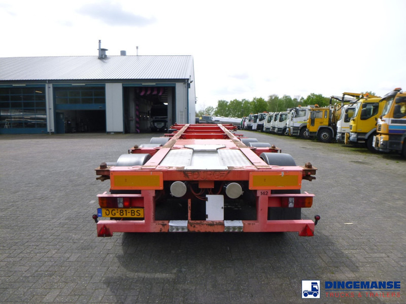 Burg 3-axle container chassis 20-30 ft - شاحنات الحاويات/ جسم علوي قابل للتغيير نصف مقطورة: صور 5 Burg 3-axle container chassis 20-30 ft - شاحنات الحاويات/ جسم علوي قابل للتغيير نصف مقطورة: صور 5