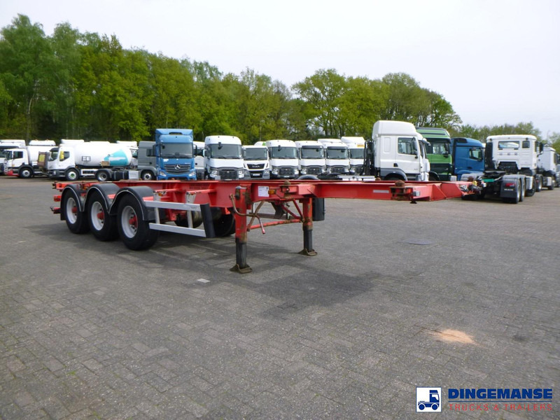 Burg 3-axle container chassis 20-30 ft - شاحنات الحاويات/ جسم علوي قابل للتغيير نصف مقطورة: صور 2 Burg 3-axle container chassis 20-30 ft - شاحنات الحاويات/ جسم علوي قابل للتغيير نصف مقطورة: صور 2