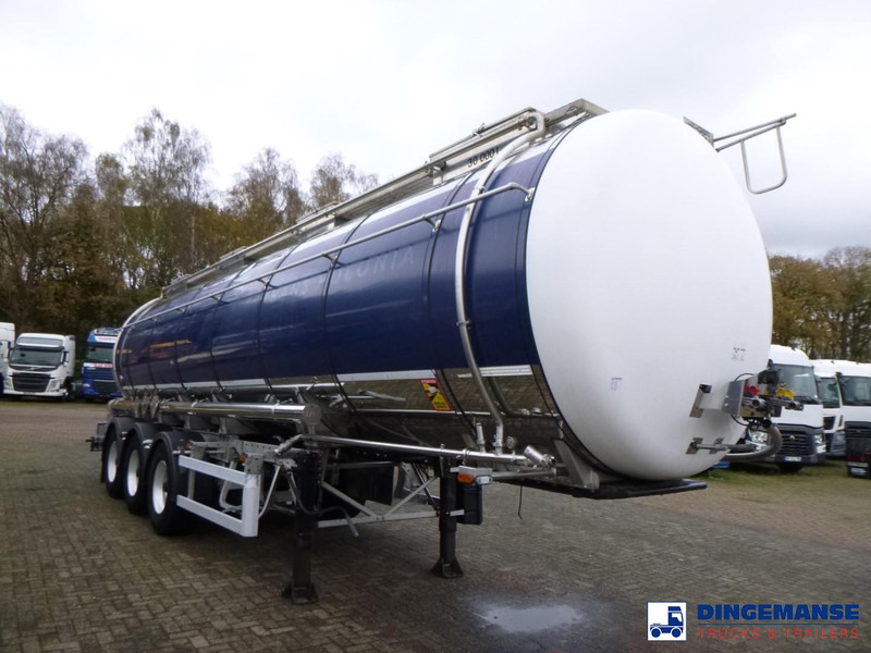 Burg Chemical tank inox L4BH 30 m3 / 1 comp - نصف مقطورة صهريج: صور 2 Burg Chemical tank inox L4BH 30 m3 / 1 comp - نصف مقطورة صهريج: صور 2