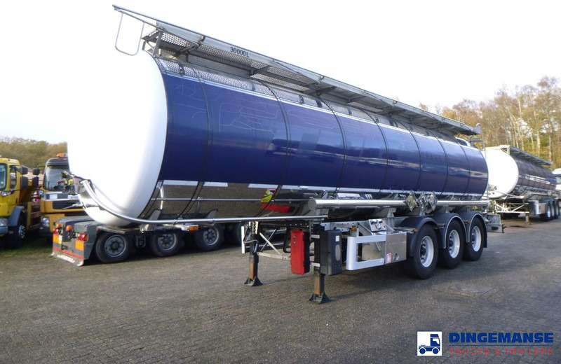 Burg Chemical tank inox L4BH 30 m3 / 1 comp - نصف مقطورة صهريج: صور 1 Burg Chemical tank inox L4BH 30 m3 / 1 comp - نصف مقطورة صهريج: صور 1