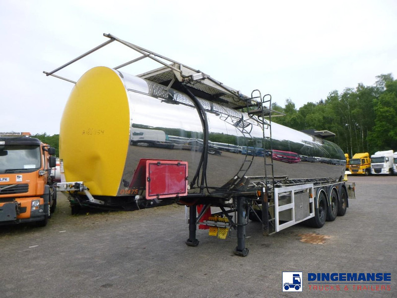 Crane Fruehauf Bitumen tank inox 28 m3 / 1 comp - نصف مقطورة صهريج: صور 1 Crane Fruehauf Bitumen tank inox 28 m3 / 1 comp - نصف مقطورة صهريج: صور 1