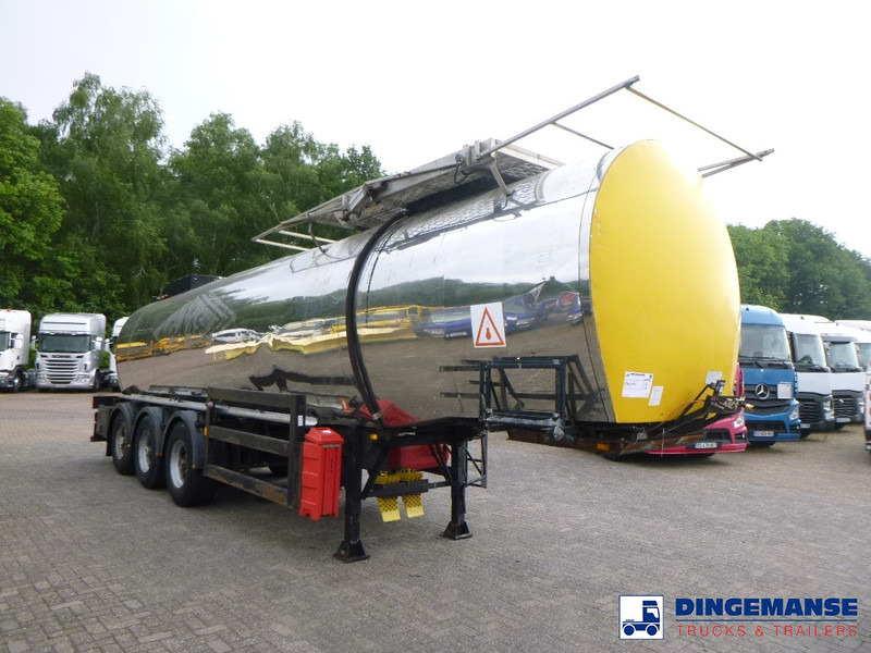 Crane Fruehauf Bitumen tank inox 28 m3 / 1 comp - نصف مقطورة صهريج: صور 2 Crane Fruehauf Bitumen tank inox 28 m3 / 1 comp - نصف مقطورة صهريج: صور 2