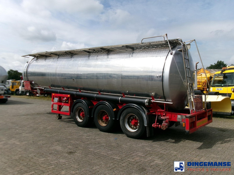 Crane Fruehauf Chemical ACID Rubber tank inox 30 m3 / 1 comp - نصف مقطورة صهريج: صور 4 Crane Fruehauf Chemical ACID Rubber tank inox 30 m3 / 1 comp - نصف مقطورة صهريج: صور 4