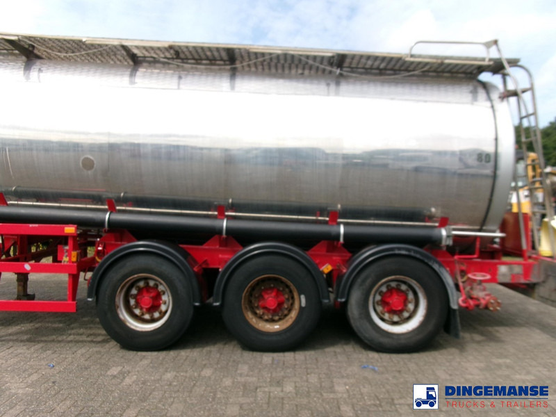 Crane Fruehauf Chemical ACID Rubber tank inox 30 m3 / 1 comp - نصف مقطورة صهريج: صور 5 Crane Fruehauf Chemical ACID Rubber tank inox 30 m3 / 1 comp - نصف مقطورة صهريج: صور 5