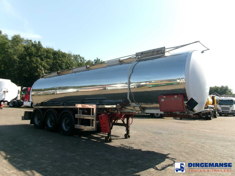 Crane Fruehauf Chemical ACID Rubber tank inox 30 m3 / 1 comp - نصف مقطورة صهريج: صور 2 Crane Fruehauf Chemical ACID Rubber tank inox 30 m3 / 1 comp - نصف مقطورة صهريج: صور 2
