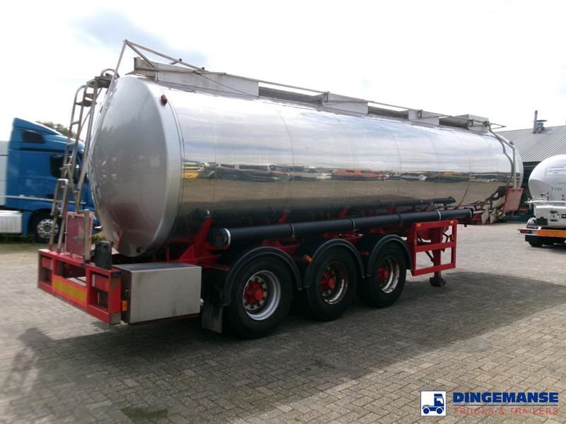 Crane Fruehauf Chemical ACID Rubber tank inox 30 m3 / 1 comp - نصف مقطورة صهريج: صور 3 Crane Fruehauf Chemical ACID Rubber tank inox 30 m3 / 1 comp - نصف مقطورة صهريج: صور 3