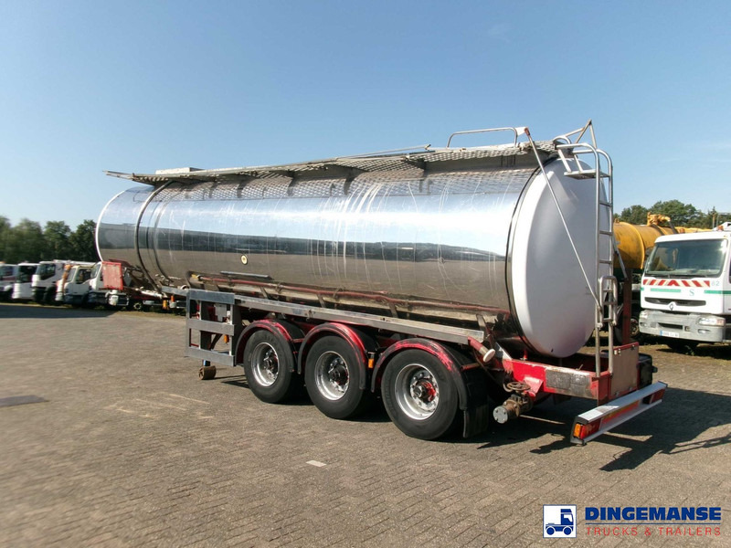 Crane Fruehauf Chemical ACID Rubber tank inox 30 m3 / 1 comp - نصف مقطورة صهريج: صور 3 Crane Fruehauf Chemical ACID Rubber tank inox 30 m3 / 1 comp - نصف مقطورة صهريج: صور 3