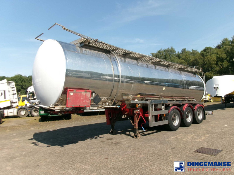 Crane Fruehauf Chemical ACID tank inox 30 m3 / 1 comp - نصف مقطورة صهريج: صور 1 Crane Fruehauf Chemical ACID tank inox 30 m3 / 1 comp - نصف مقطورة صهريج: صور 1