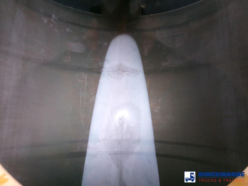 نصف مقطورة صهريج Crane Fruehauf Chemical tank inox 22.5 m3 / 1 comp: صور 14