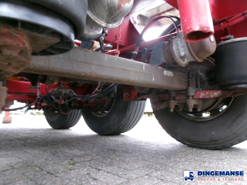 نصف مقطورة صهريج Crane Fruehauf Chemical tank inox 22.5 m3 / 1 comp: صور 8