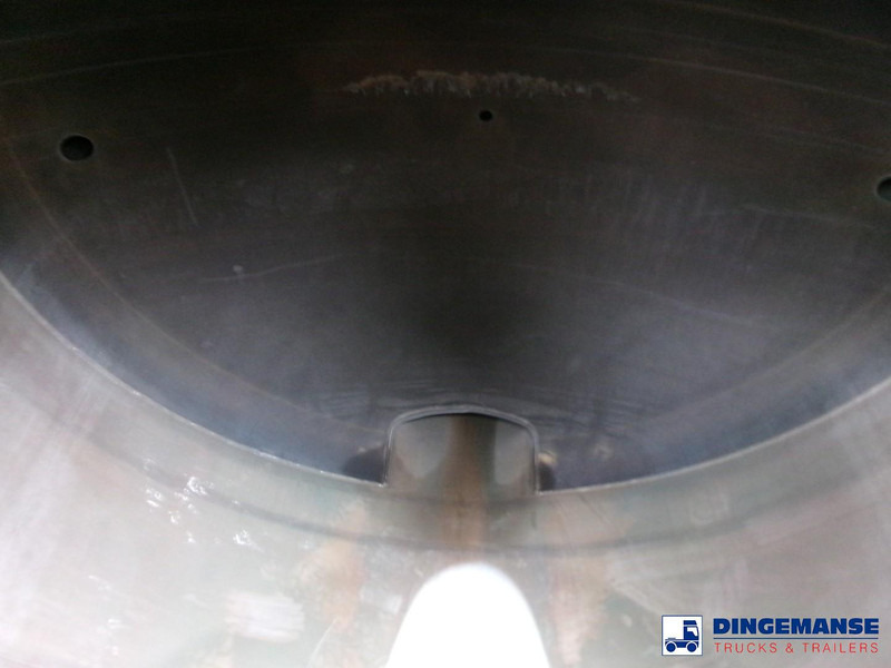 نصف مقطورة صهريج Crane Fruehauf Chemical tank inox 22.5 m3 / 1 comp: صور 15