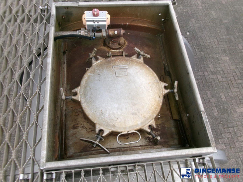 نصف مقطورة صهريج Crane Fruehauf Chemical tank inox 22.5 m3 / 1 comp: صور 19