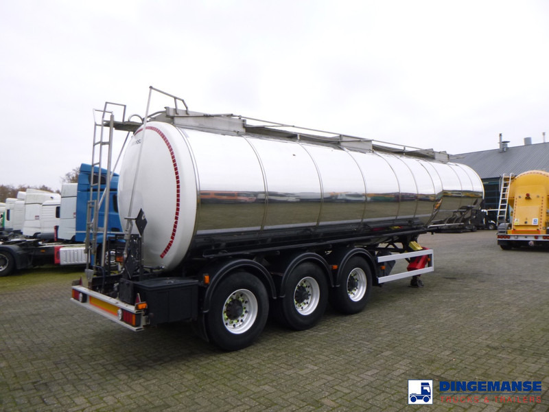 Crane Fruehauf Chemical tank inox 32.8 m3 / 1 comp - نصف مقطورة صهريج: صور 4 Crane Fruehauf Chemical tank inox 32.8 m3 / 1 comp - نصف مقطورة صهريج: صور 4