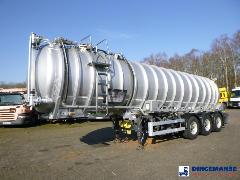 Crossland Vacuum tank alu 33.4 m3 / 1 comp - نصف مقطورة صهريج: صور 1 Crossland Vacuum tank alu 33.4 m3 / 1 comp - نصف مقطورة صهريج: صور 1