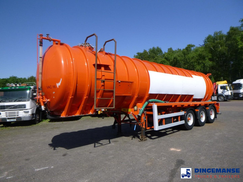 Crossland Vacuum tank alu 33 m3 / 1 comp - نصف مقطورة صهريج: صور 1 Crossland Vacuum tank alu 33 m3 / 1 comp - نصف مقطورة صهريج: صور 1