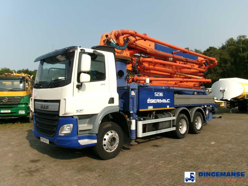 DAF CF 370 6X4 RHD Sermac 5Z36 concrete pump 36 m - مضخة خرسانة: صور 5 DAF CF 370 6X4 RHD Sermac 5Z36 concrete pump 36 m - مضخة خرسانة: صور 5