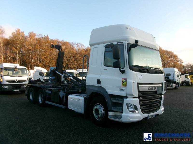 DAF CF 460 6x2 Euro 6 Hyva container hook 20 t - شاحنة ذات الخطاف: صور 2 DAF CF 460 6x2 Euro 6 Hyva container hook 20 t - شاحنة ذات الخطاف: صور 2