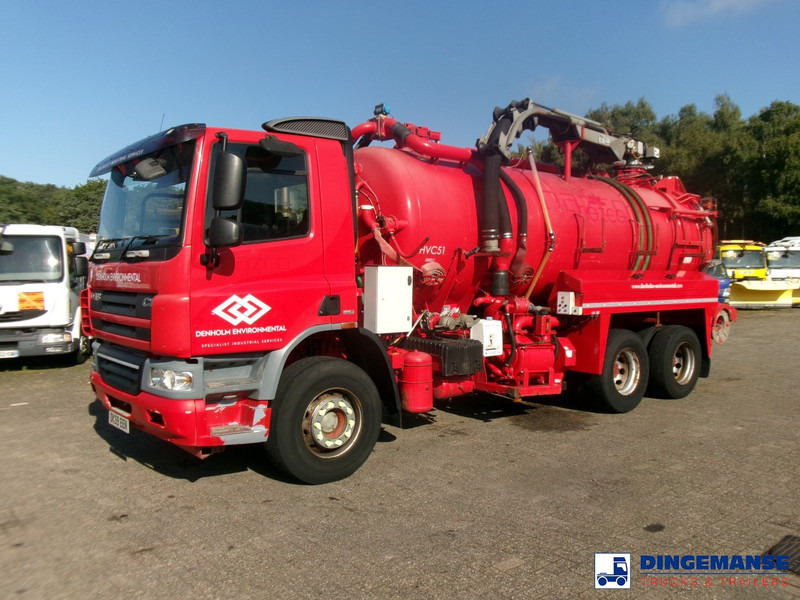 DAF CF 75.310 6x4 RHD Whale vacuum tank 11.8 m3 / 2 comp - فراغ شاحنة: صور 1 DAF CF 75.310 6x4 RHD Whale vacuum tank 11.8 m3 / 2 comp - فراغ شاحنة: صور 1