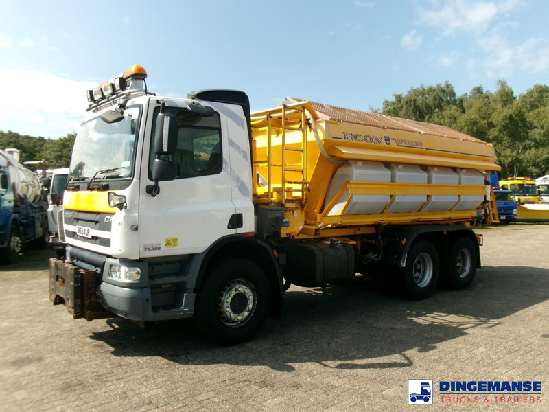 DAF CF 75.360 6X4 RHD gritter / salt spreader - جرافة ثلج: صور 1 DAF CF 75.360 6X4 RHD gritter / salt spreader - جرافة ثلج: صور 1