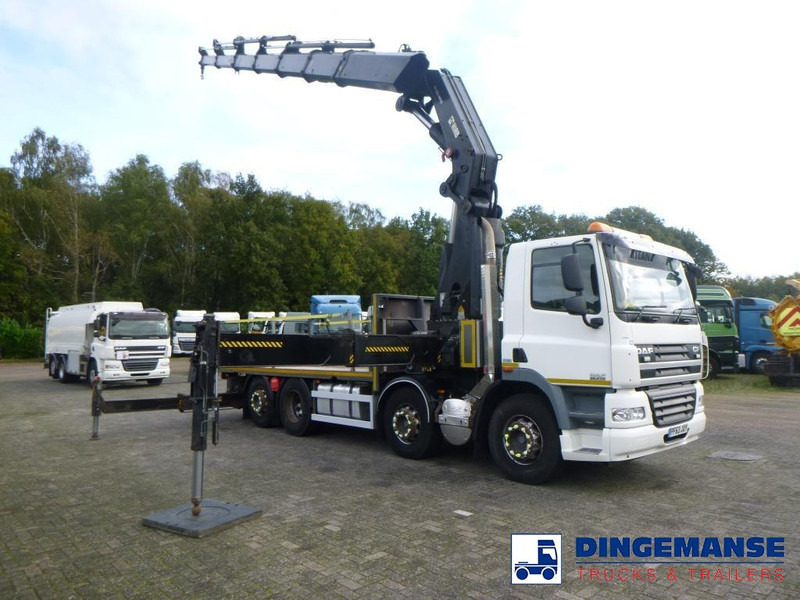 DAF CF 85.410 8X2 RHD + Hiab XS855 EP6 Hipro - شاحنة كرين: صور 2 DAF CF 85.410 8X2 RHD + Hiab XS855 EP6 Hipro - شاحنة كرين: صور 2