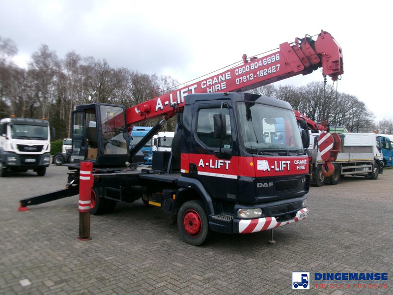 DAF LF 45.150 RHD Tadano TS-75 M crane 8 t - شاحنة كرين: صور 2 DAF LF 45.150 RHD Tadano TS-75 M crane 8 t - شاحنة كرين: صور 2