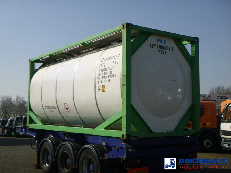 Danteco Food tank container inox 20 ft / 25 m3 / 1 comp - خزان تخزين: صور 3 Danteco Food tank container inox 20 ft / 25 m3 / 1 comp - خزان تخزين: صور 3