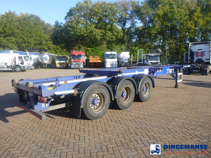 Dennison 3-axle container trailer 20-30-40-45 ft - شاحنات الحاويات/ جسم علوي قابل للتغيير شاحنة: صور 4 Dennison 3-axle container trailer 20-30-40-45 ft - شاحنات الحاويات/ جسم علوي قابل للتغيير شاحنة: صور 4