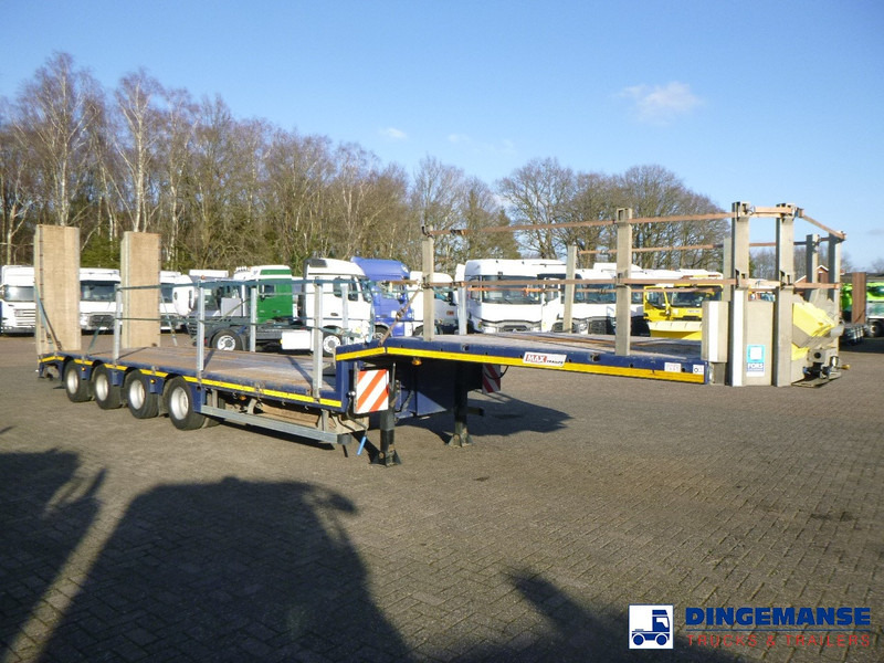 Faymonville 4-axle semi-lowbed trailer 60 t + ramps - عربة مسطحة منخفضة نصف مقطورة: صور 2 Faymonville 4-axle semi-lowbed trailer 60 t + ramps - عربة مسطحة منخفضة نصف مقطورة: صور 2