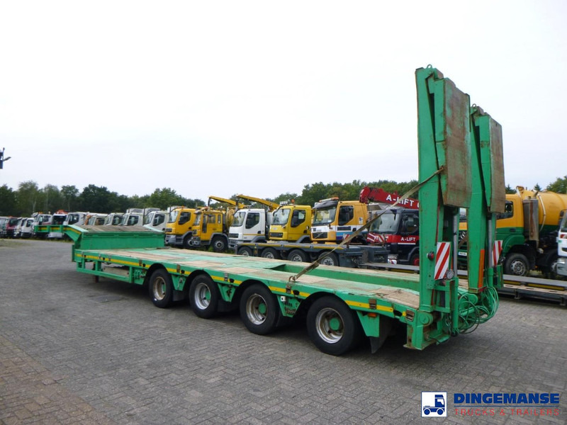 Faymonville 4-axle semi-lowbed trailer 65 t + ramps ext. - عربة مسطحة منخفضة نصف مقطورة: صور 3 Faymonville 4-axle semi-lowbed trailer 65 t + ramps ext. - عربة مسطحة منخفضة نصف مقطورة: صور 3