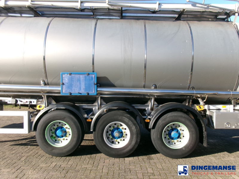 Feldbinder Chemical tank inox 37.5 m3 / 1 comp - نصف مقطورة صهريج: صور 5 Feldbinder Chemical tank inox 37.5 m3 / 1 comp - نصف مقطورة صهريج: صور 5