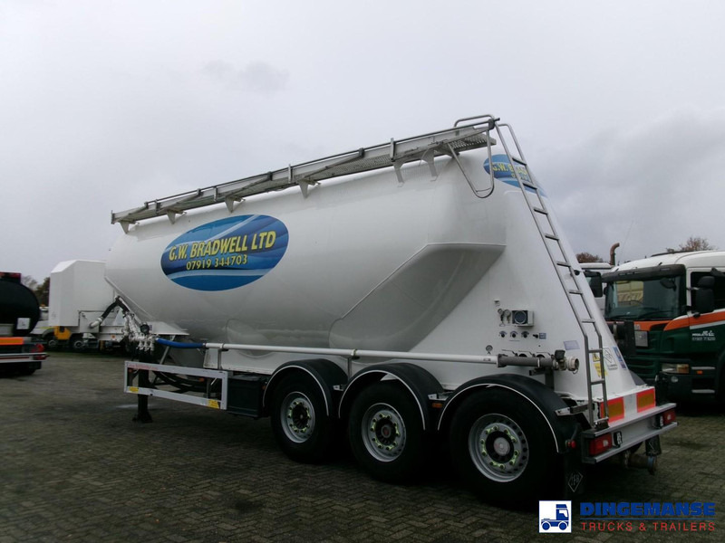 Feldbinder Powder tank alu 40 m3 / 1 comp + compressor - نصف مقطورة صهريج: صور 3 Feldbinder Powder tank alu 40 m3 / 1 comp + compressor - نصف مقطورة صهريج: صور 3