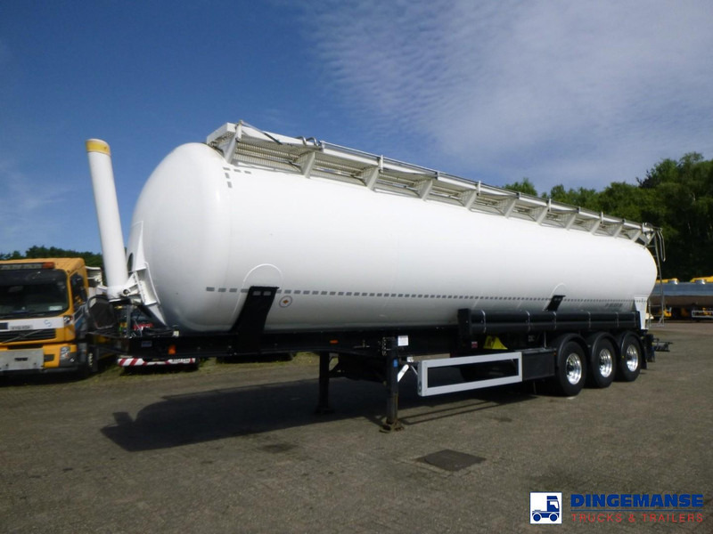 Feldbinder Powder tank alu 63 m3 (tipping) - نصف مقطورة صهريج: صور 1 Feldbinder Powder tank alu 63 m3 (tipping) - نصف مقطورة صهريج: صور 1