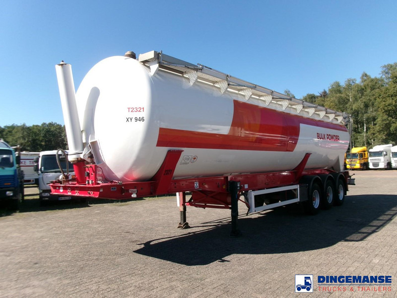 Feldbinder Powder tank alu (tipping) 60 m3 - نصف مقطورة صهريج: صور 1 Feldbinder Powder tank alu (tipping) 60 m3 - نصف مقطورة صهريج: صور 1