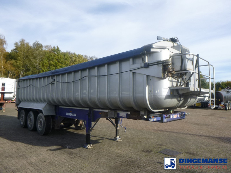 Fruehauf Tipper trailer alu 35 m3 + tarpaulin - قلابة نصف مقطورة: صور 2 Fruehauf Tipper trailer alu 35 m3 + tarpaulin - قلابة نصف مقطورة: صور 2