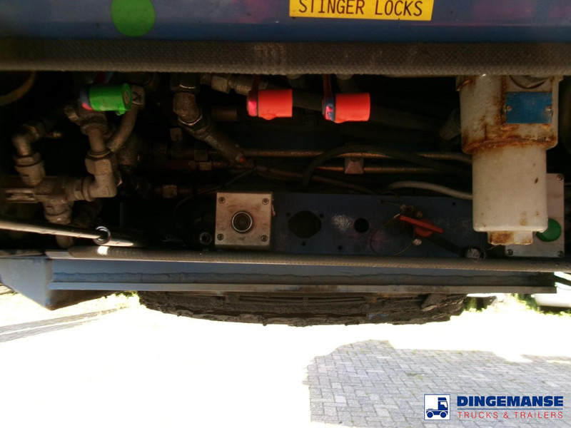 عربة مسطحة منخفضة نصف مقطورة Goldhofer 3-axle lowbed trailer STZ-V 3-33/80A 56 t / ext. 13.6 m: صور 20