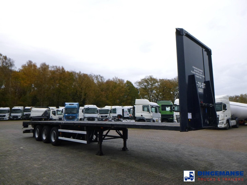 Groenewegen 3-axle platform trailer DRO-12-27 39 t - نصف مقطورة مسطحة: صور 2 Groenewegen 3-axle platform trailer DRO-12-27 39 t - نصف مقطورة مسطحة: صور 2