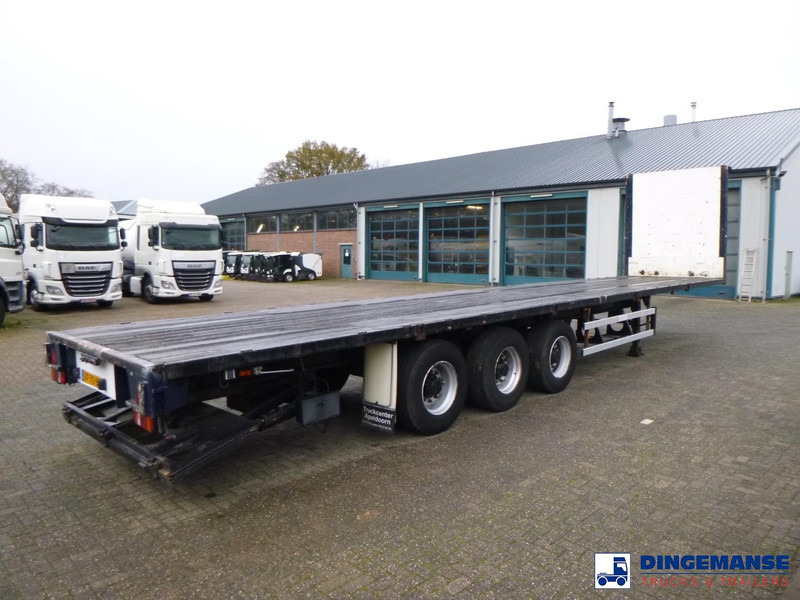 Groenewegen 3-axle platform trailer DRO-12-27 39 t - نصف مقطورة مسطحة: صور 4 Groenewegen 3-axle platform trailer DRO-12-27 39 t - نصف مقطورة مسطحة: صور 4