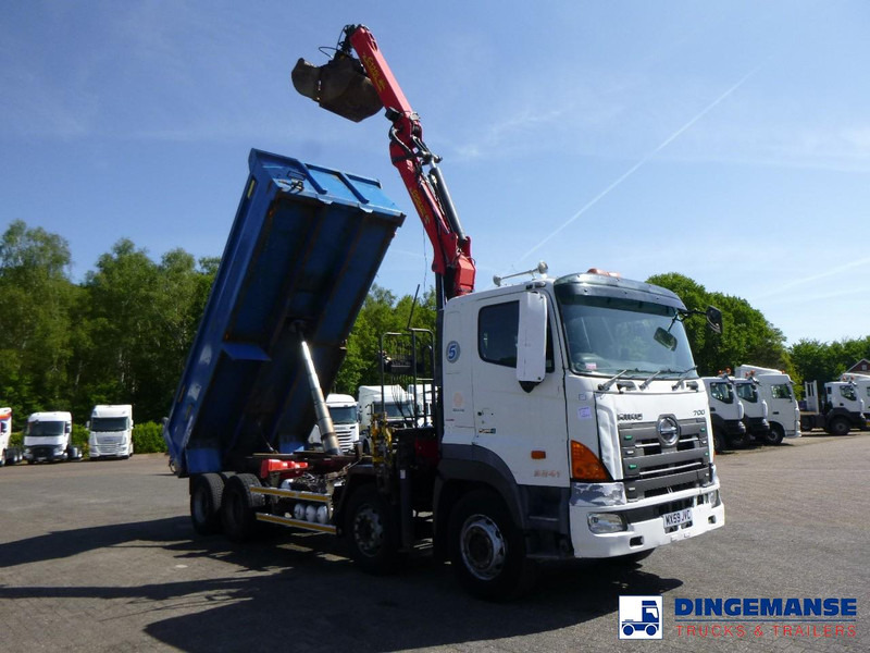 Hino FY1EUKA RHD + Palfinger E120L + grapple - شاحنة كرين: صور 2 Hino FY1EUKA RHD + Palfinger E120L + grapple - شاحنة كرين: صور 2